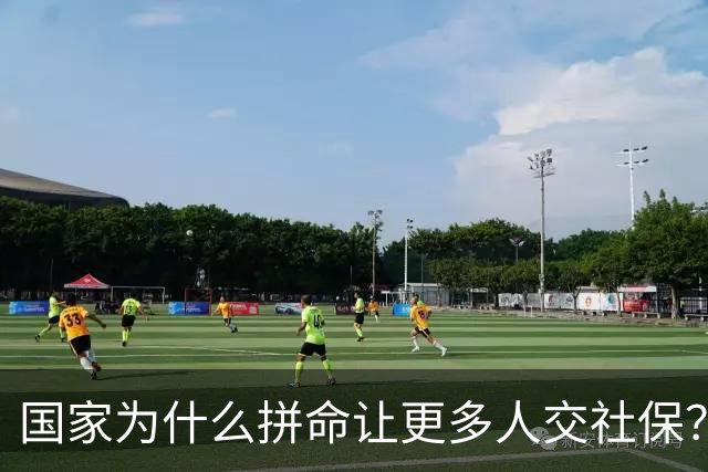 国家为什么拼命让更多人交社保？